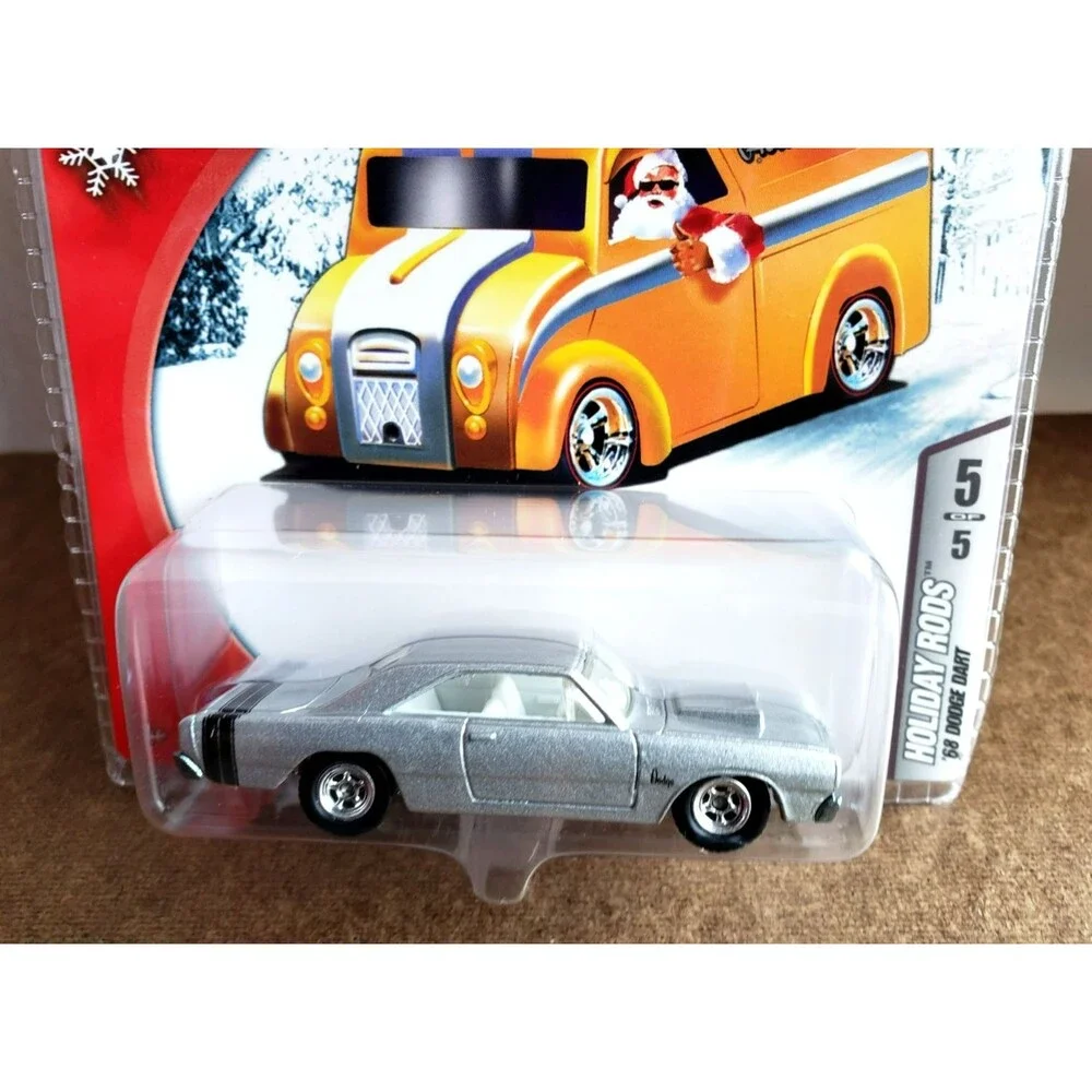Hot Wheels '68 DODGE DART Silver 5/5 2006 HOLIDAY RODS 1:64 LTD. ED. REAL RIDERS